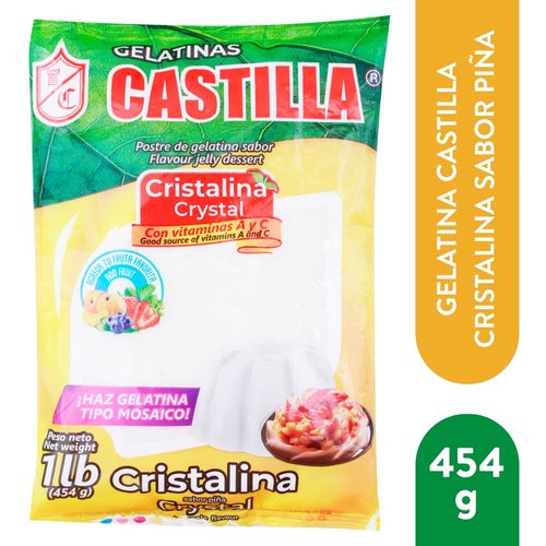 Gelatina Castilla Cristal P 454Gr