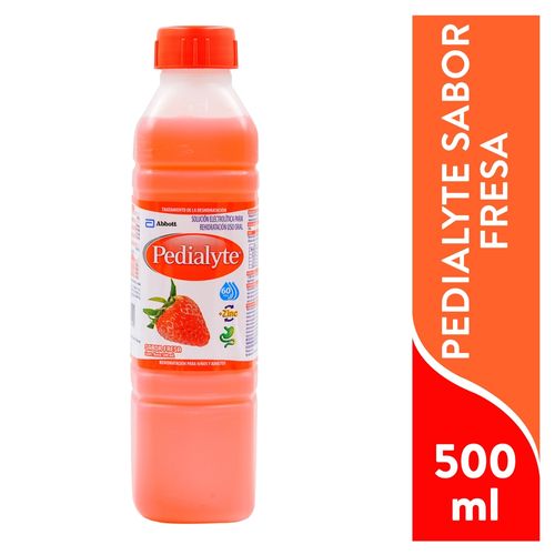 Solución Electrolítica  Pedialyte® Sabor Fresa 60 mEq - 500ml