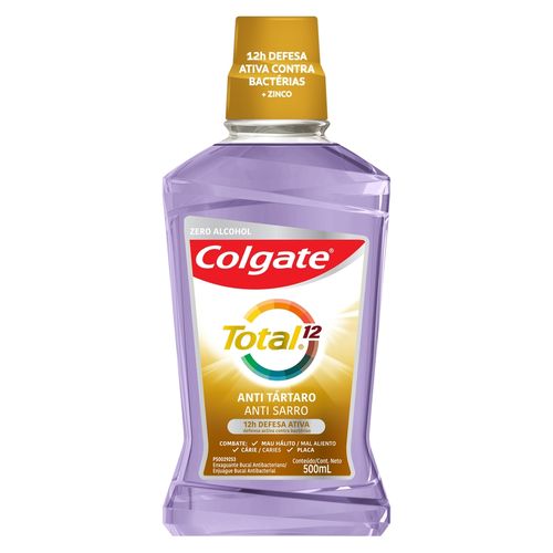 Enjuague Bucal Colgate Total 12 AntiSarro 500 ml