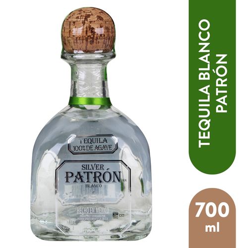 Tequila Patron Blanco 700 Ml