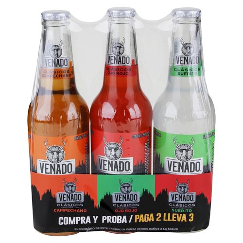 3pack Venado Rtd Sue Ojo Ro Camp 1065 Ml