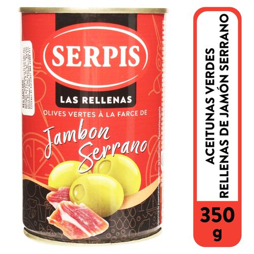 Aceituna Serpis Rellena Jamón - 300gr