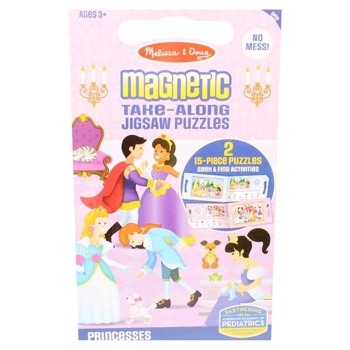 Melissa & Doug Rompecabezas Magnético Princesas
