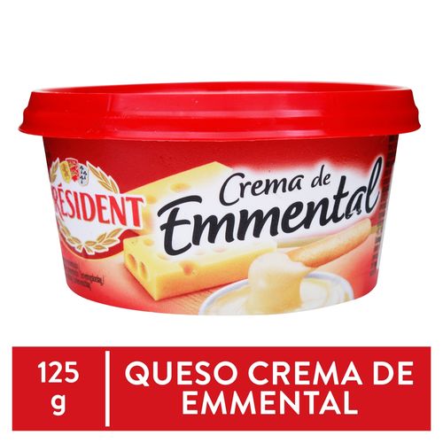Queso de crema de emmental President cremoso y suave - 125 g
