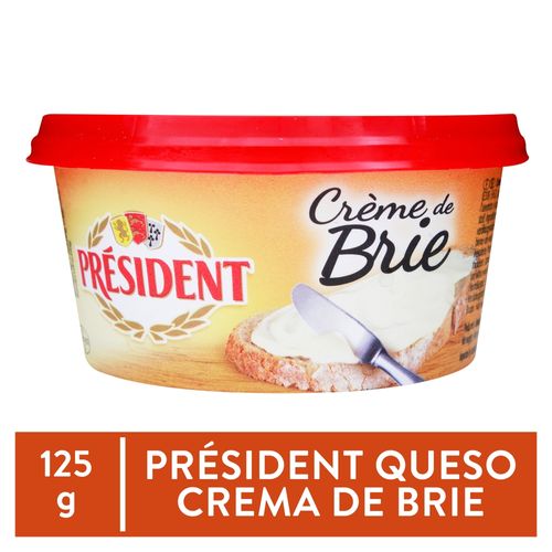 Queso De Crema President De Brie - 125 g