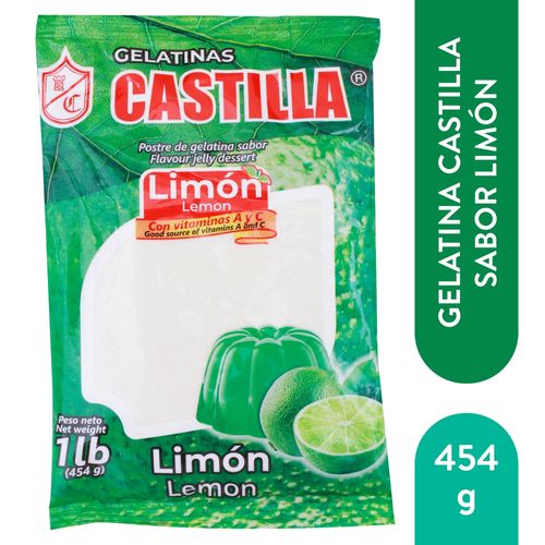 Gelatina Castilla Limon -454  g