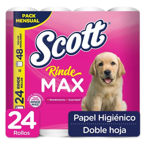 Papel higiénico Scott rindemax - 24 Uds