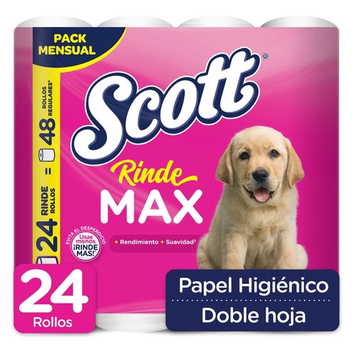 Papel Higien Scott Rindemax 420H 24Ea