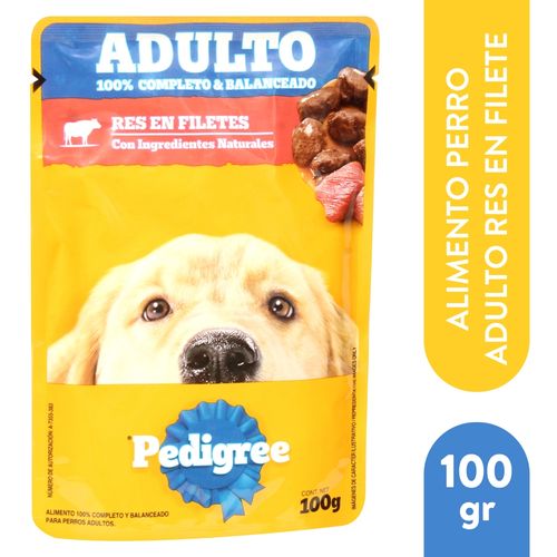 Alimento Humedo Perro Pedigree Adulto Res - 100gr