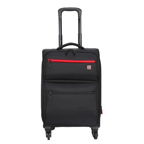 Maleta De Viaje Protégé Suave color Negro 20 pulgadas