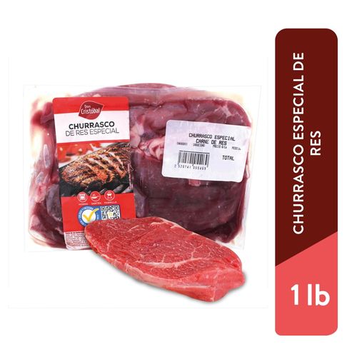 Churrasco Don Critsobal Especial Res Empacado, precio indicado por libra