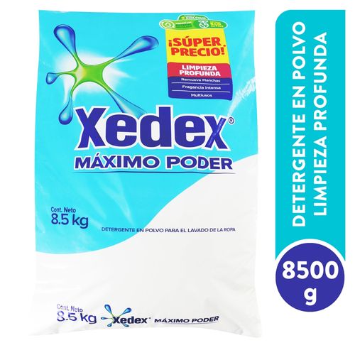 Detergente Xedex Maximo Poder 8500 Gr