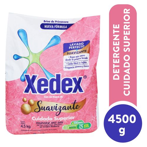 Detergente en polvo Xedex con suavizante brisa de primavera - 5 kg
