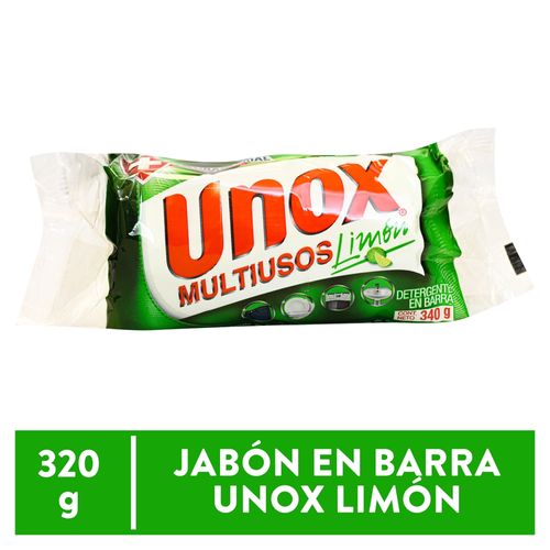 Jabon Barra Unox Verde 340gr