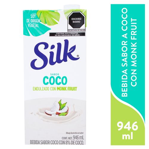 Bebida de Coco Silk Con Monkfruit - 946ml