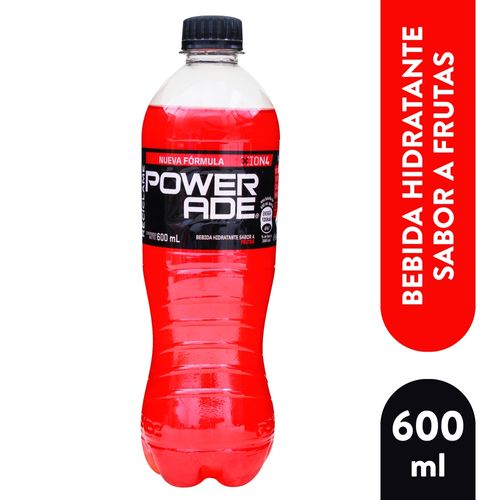 Bebida Powerade Hidratante Frutas Tapa - 600 ml