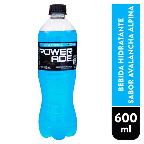 Bebida Powerade Hidratante Avalancha Alpina - 600 ml