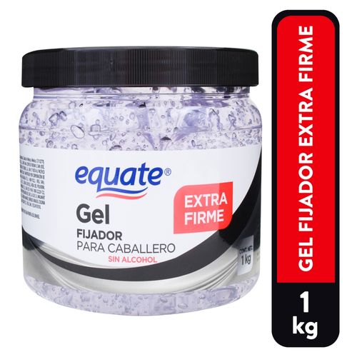 Gel Para Cabello Marca Equate Extra Firme Transparente - 1000 ml