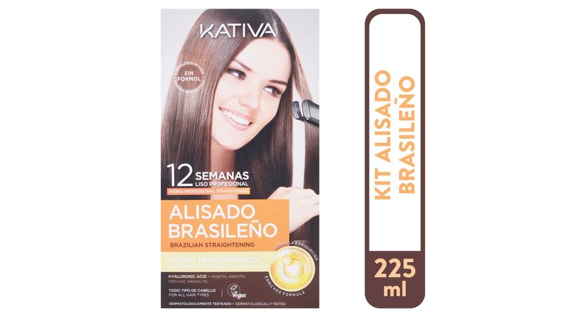 Comprar Kit Kativa Alisado Brasil Keratina 225ml Walmart
