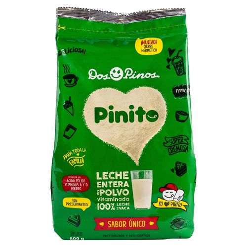 Leche Dos Pinos Entera en Polvo Pinito - 800gr