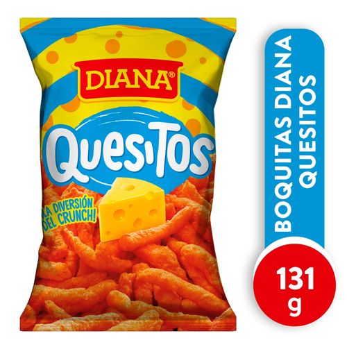 Boquitas Diana Quesitos Maiz Queso 131Gr