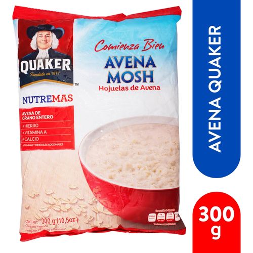 Quaker Avena En Hojuelas Mosh - 300gr