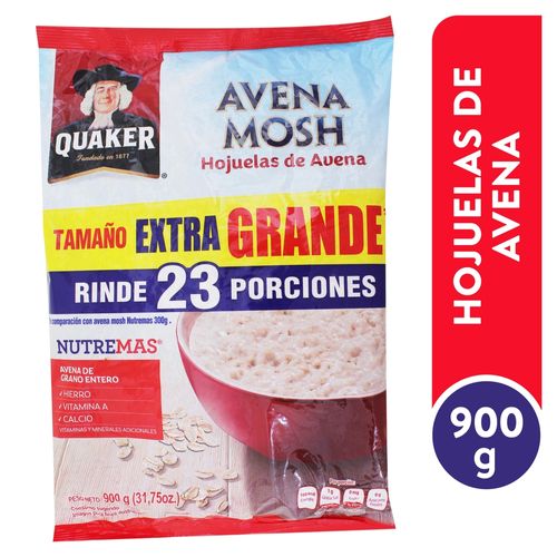 Avena Mosh Quaker, Nutremas - 900g