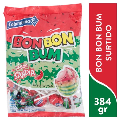 Bon Bon Bum Sandia Colombina 384gr