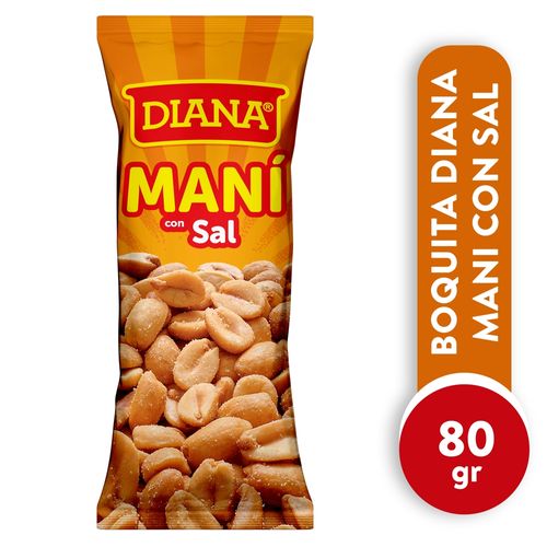 Boquita Diana Mani Con Sal 80 Gr