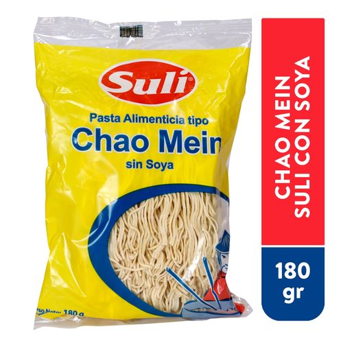 Pasta Chao Mein Suli Con Soya 180 g