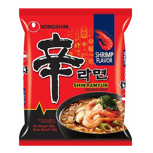 Sopa Nong Shim Marisco Instantanea Semipicante - 120gr