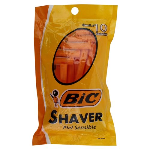 Prestobarba Bic Sensitive Pouch 10