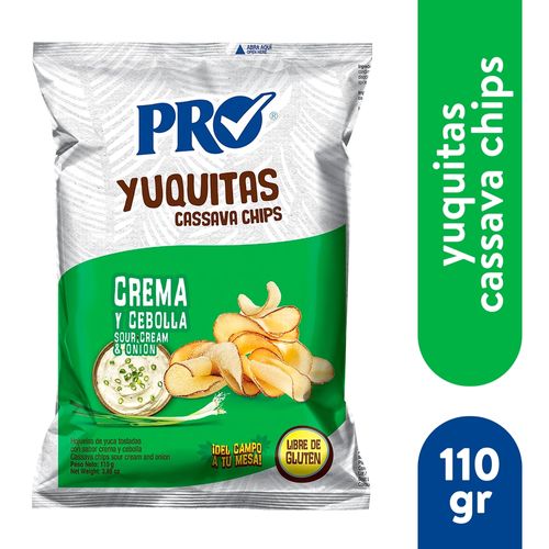 Yuca Pro crema de cebolla -110 g