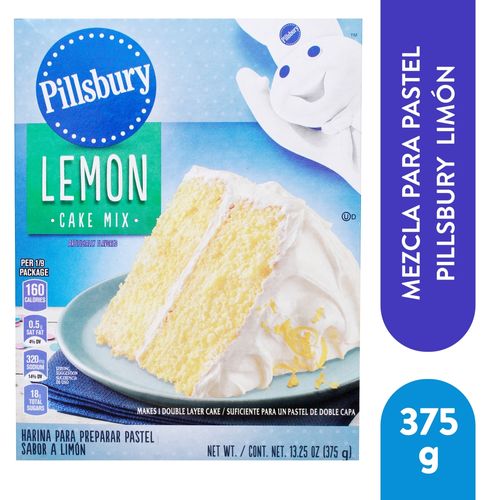 Mezcla Pillsburry Cmix Lemon 375Gr