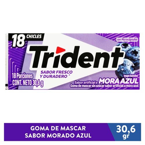 Trident Evup Mora Azul 12X12X30.6 Gr