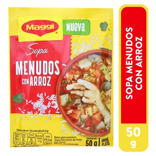 Maggisopacri Menudo Arroz 50 Gr