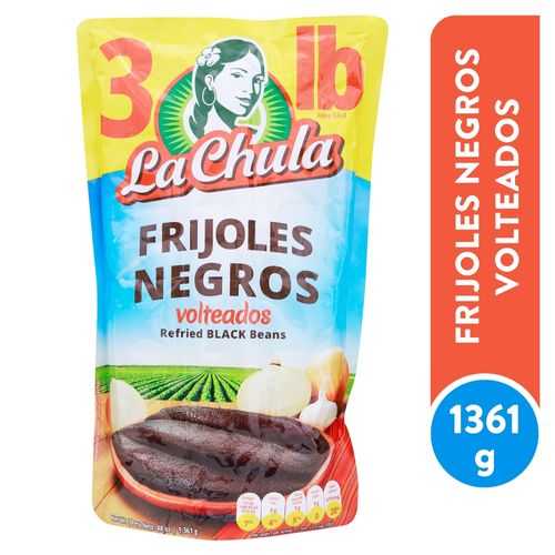 Frijol La Chula Molidos Negro - 1362gr