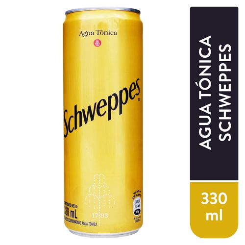 Schweppes Tonica 330Ml Lata