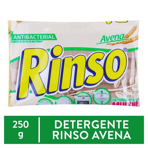 Detergente Rinso Avena en barra - 250 g