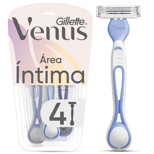 Rasuradoras Desechables marca Gillette Venus Íntima -4 uds