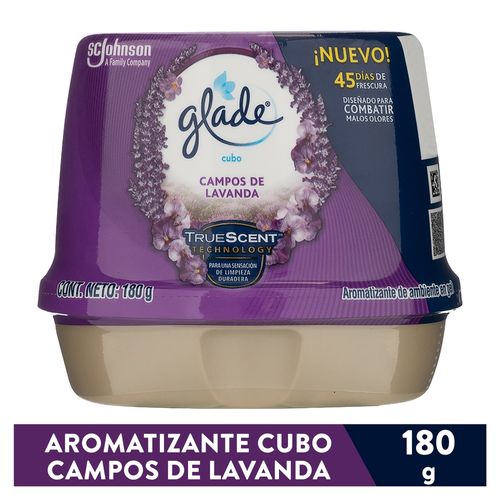 Cubo Glade Campos Lavanda 180ml