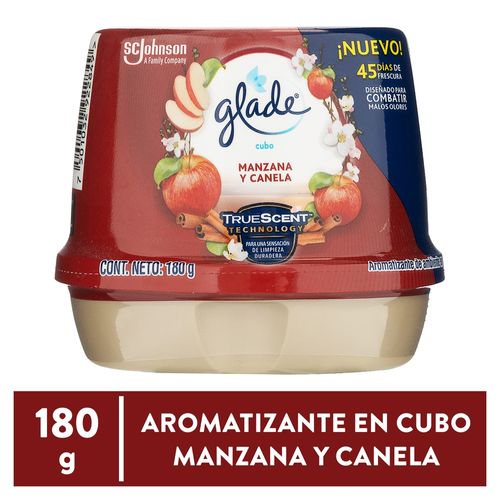 Cubo Glade Manzana Canela 180ml