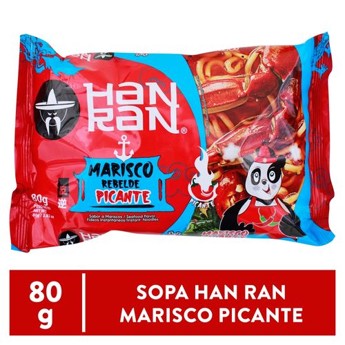 Sopa Han Ran Sobre Marisco Picante 80Gr