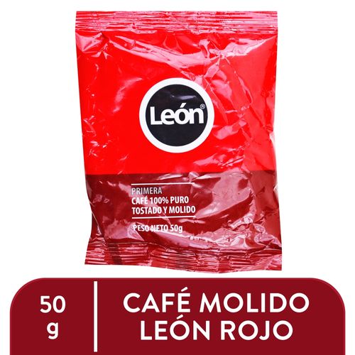 Cafe Cross Leon Rojo 50Gr