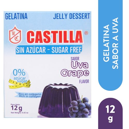 Gelatina Castilla Uva 12Gr