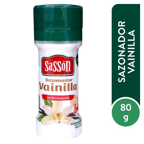 Sasson Sazonador Vainilla Frasco 80G