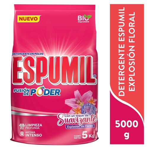 Detergente Espumil Floral Multi Poder5Kg