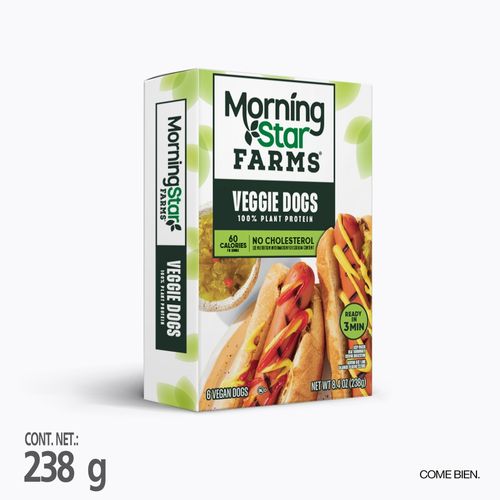 Salchichas Morning Star Farms Vegetarianas - 238 g