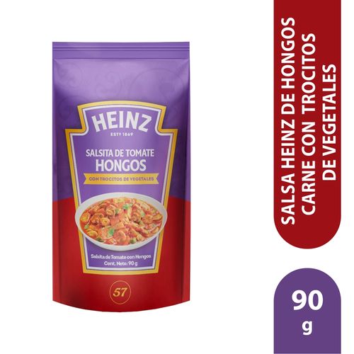 Salsita Heinz Hongos 90gr