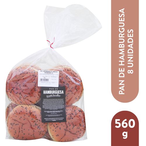 Hamburguesa Tipo Brioche Pariillera 8U